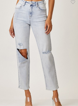 Load image into Gallery viewer, Risen Acid Wash Relaxed Denim
