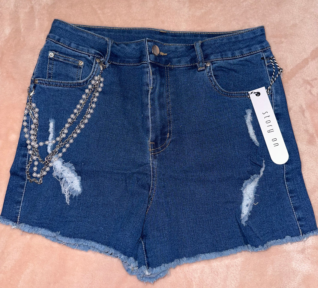 Story on Jean Shorts