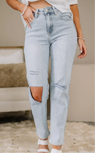 Load image into Gallery viewer, Risen Acid Wash Relaxed Denim
