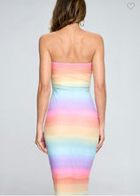 Load image into Gallery viewer, Rainbow Tube Dress
