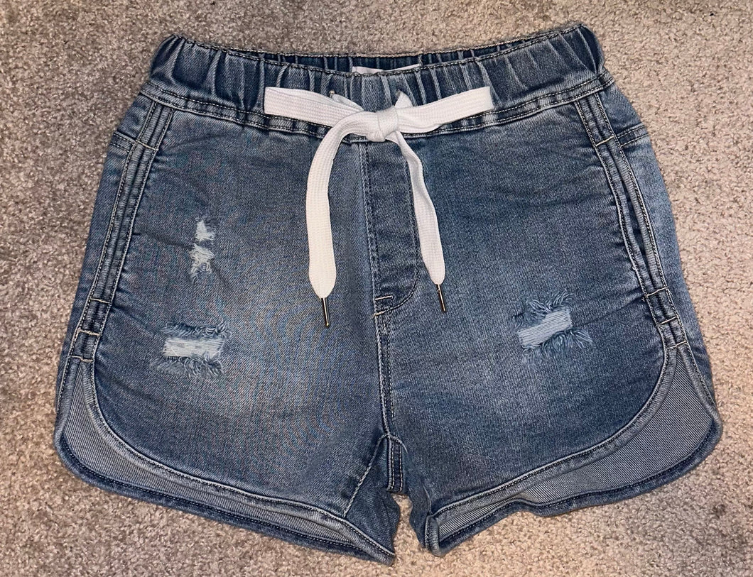 Risen distressed, jean shorts