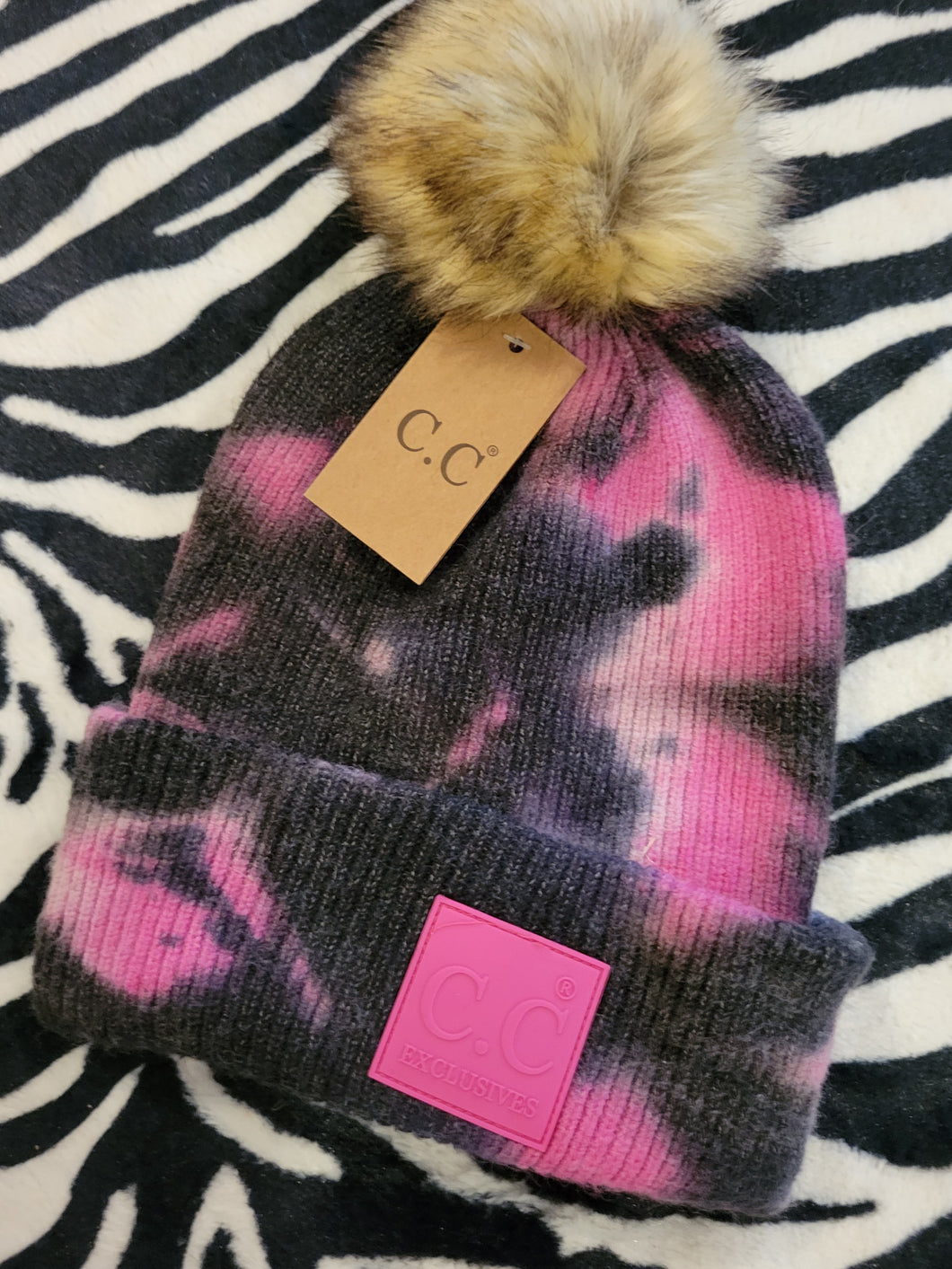 Women CC Pom Beanies