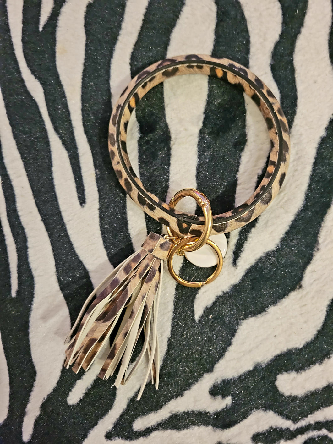 Cheetah Keyring