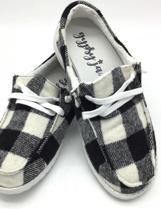 Sherpa lined Buffalo Plaid